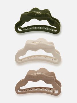 J.Lauren Wavy Cloud Hair Claw Clip (H01347)