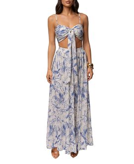 Jluxlabel Jluxlabel Abstract Blooming Garden Skirt Set