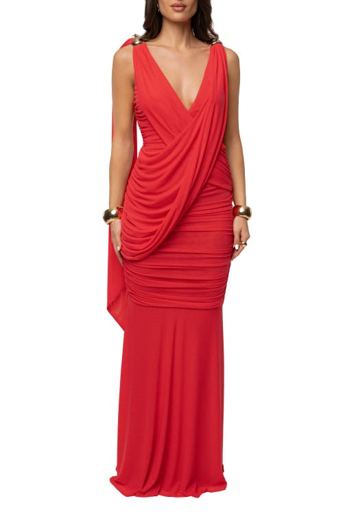 JLUXLABEL JLUXLABEL Anastassia Gold Accent Dress