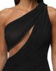 JLUXLABEL JLUXLABEL Aura Shimmer One Shoulder Ruched Midi Dress - 4