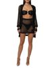 Jluxlabel Jluxlabel Cascade Embroidered Skirt - 6