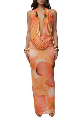 JLUXLABEL JLUXLABEL Dawn Draped Maxi Dress