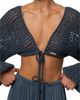 Jluxlabel Jluxlabel Deep Waters Crochet Top - 4