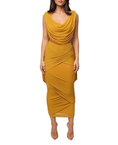 Jluxlabel Jluxlabel Divine Drape Mesh Skirt Set