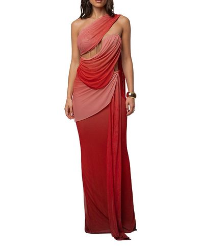 Jluxlabel Jluxlabel Empress of Hearts Mesh Gown