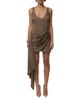 Jluxlabel Jluxlabel Golden Passage Mini Dress - 1