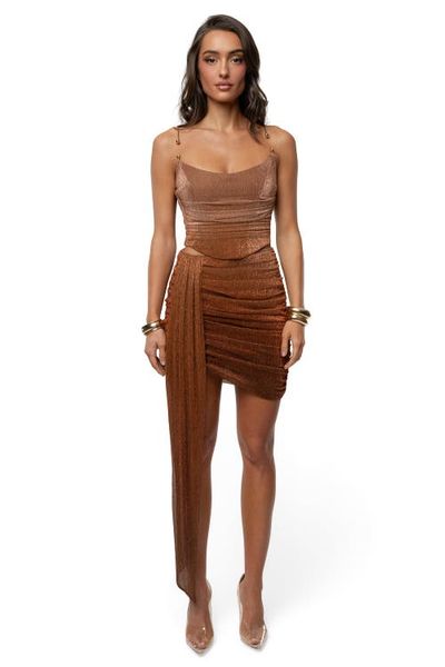 JLUXLABEL JLUXLABEL Golden Sands Skirt Set 