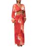 Jluxlabel Jluxlabel Hera Draped Maxi Skirt - 4