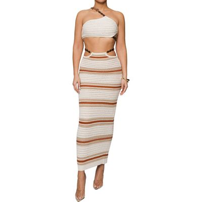 JLUXLABEL JLUXLABEL Isla Crochet Skirt Set