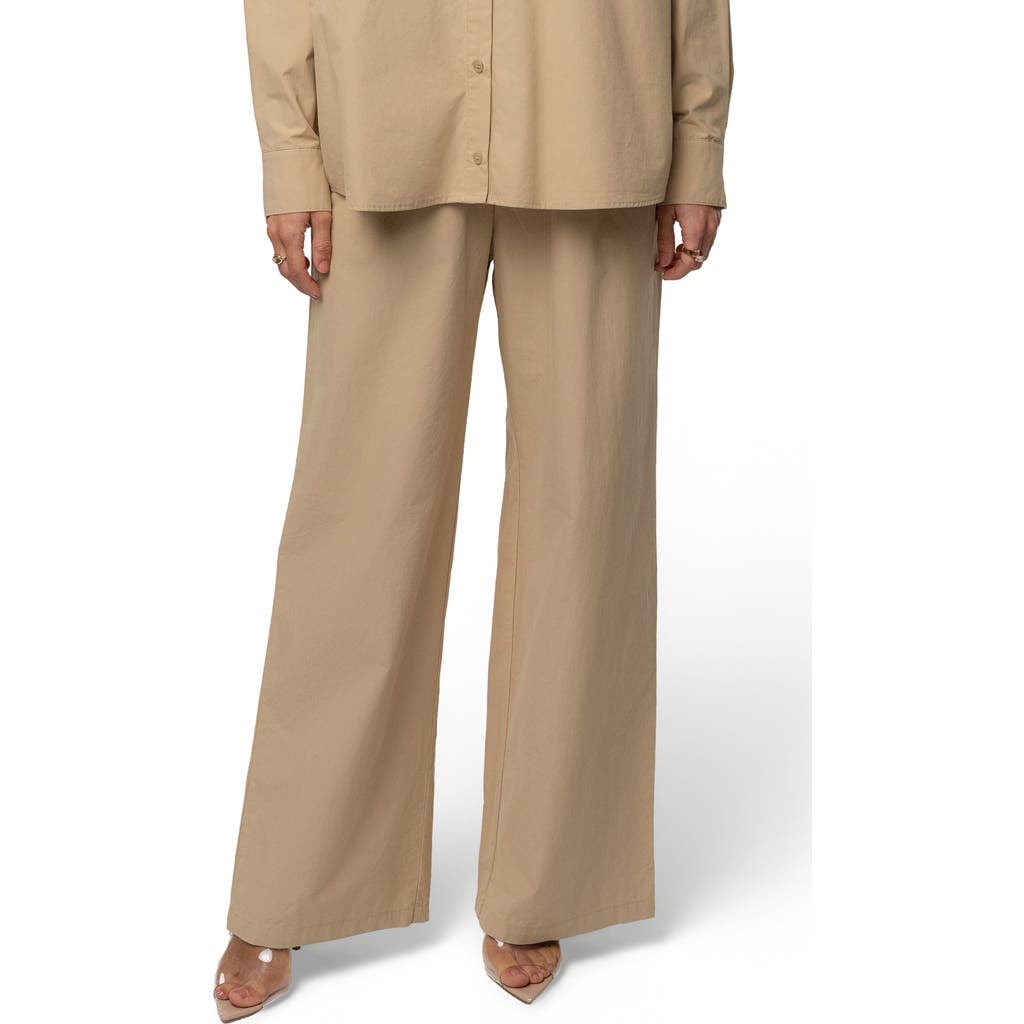 JLUXLABEL JLUXLABEL Leon Pleated Wide Leg Pants