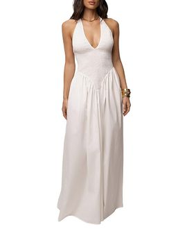 Jluxlabel Jluxlabel Madrid Halter Maxi Dress