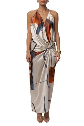 JLUXLABEL JLUXLABEL Malibu Satin Midi Dress