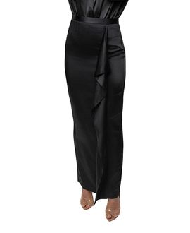 Jluxlabel Jluxlabel Midnight Mirage Satin Skirt