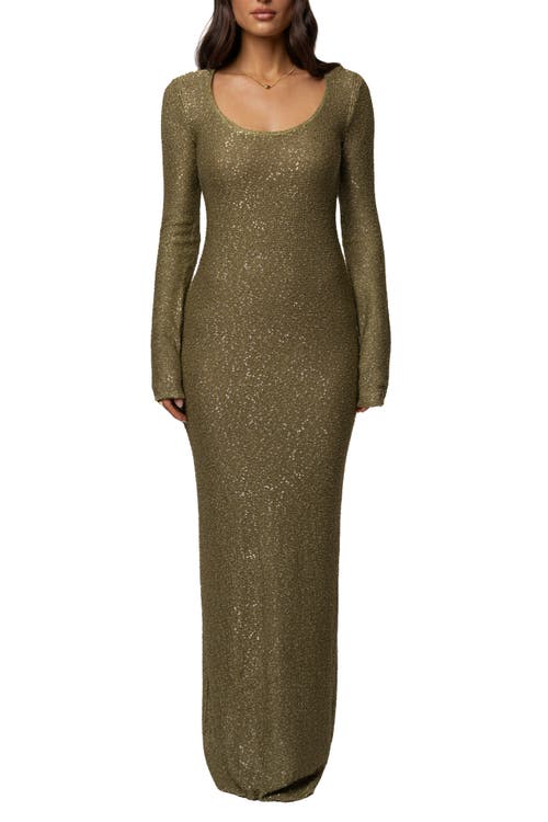JLUXLABEL JLUXLABEL Muse Sequin Maxi Dress