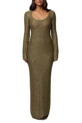 JLUXLABEL JLUXLABEL Muse Sequin Maxi Dress