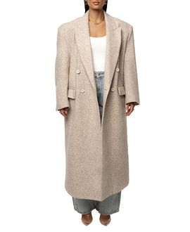 Jluxlabel Jluxlabel Oversize Double Breasted Coat