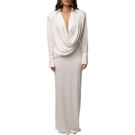 JLUXLABEL JLUXLABEL Poise Draped Maxi Dress