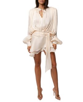 lux brand dress ., Who wears a Wedding Outfit ONCE?, ., I definitely dont  , ., This beautiful 2 piece from the @stjohn is a typical example ! , ., All their pieces are Modern, Timeless yet so Versatile Private Label, Lux 6136 Sample