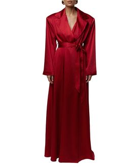 Jluxlabel Jluxlabel Satin Embrace Maxi Dress