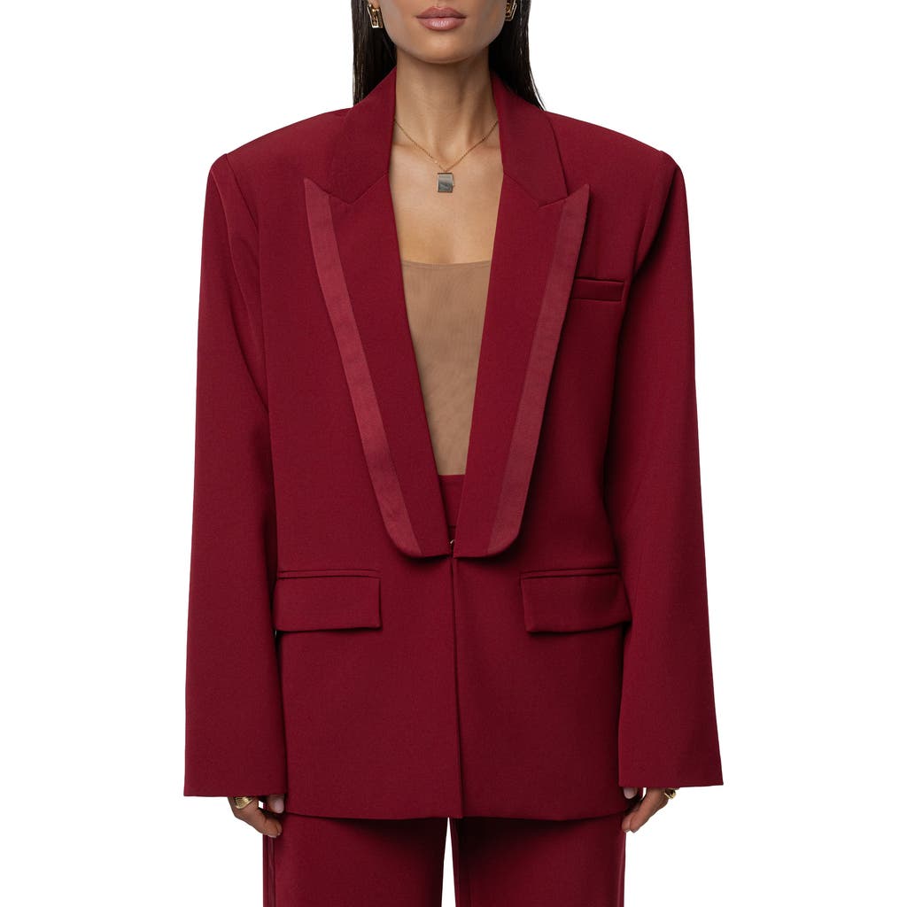 JLUXLABEL JLUXLABEL Suite Life Woven Blazer
