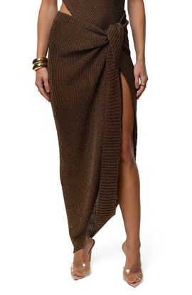 JLUXLABEL JLUXLABEL Sunlit Twist Sarong Maxi Skirt