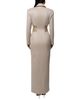Jluxlabel Jluxlabel Toffee Haze Suede Dress - 4