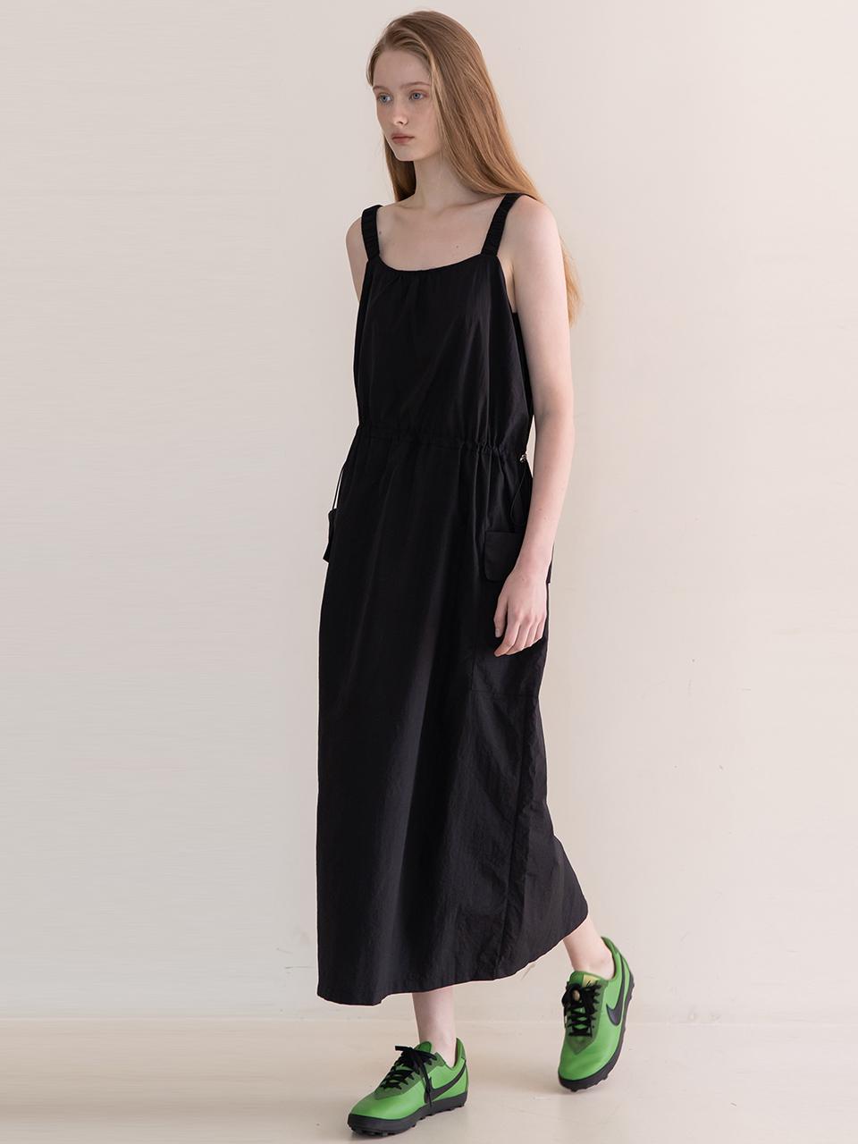 JMARK New York String pocket dress [Black]