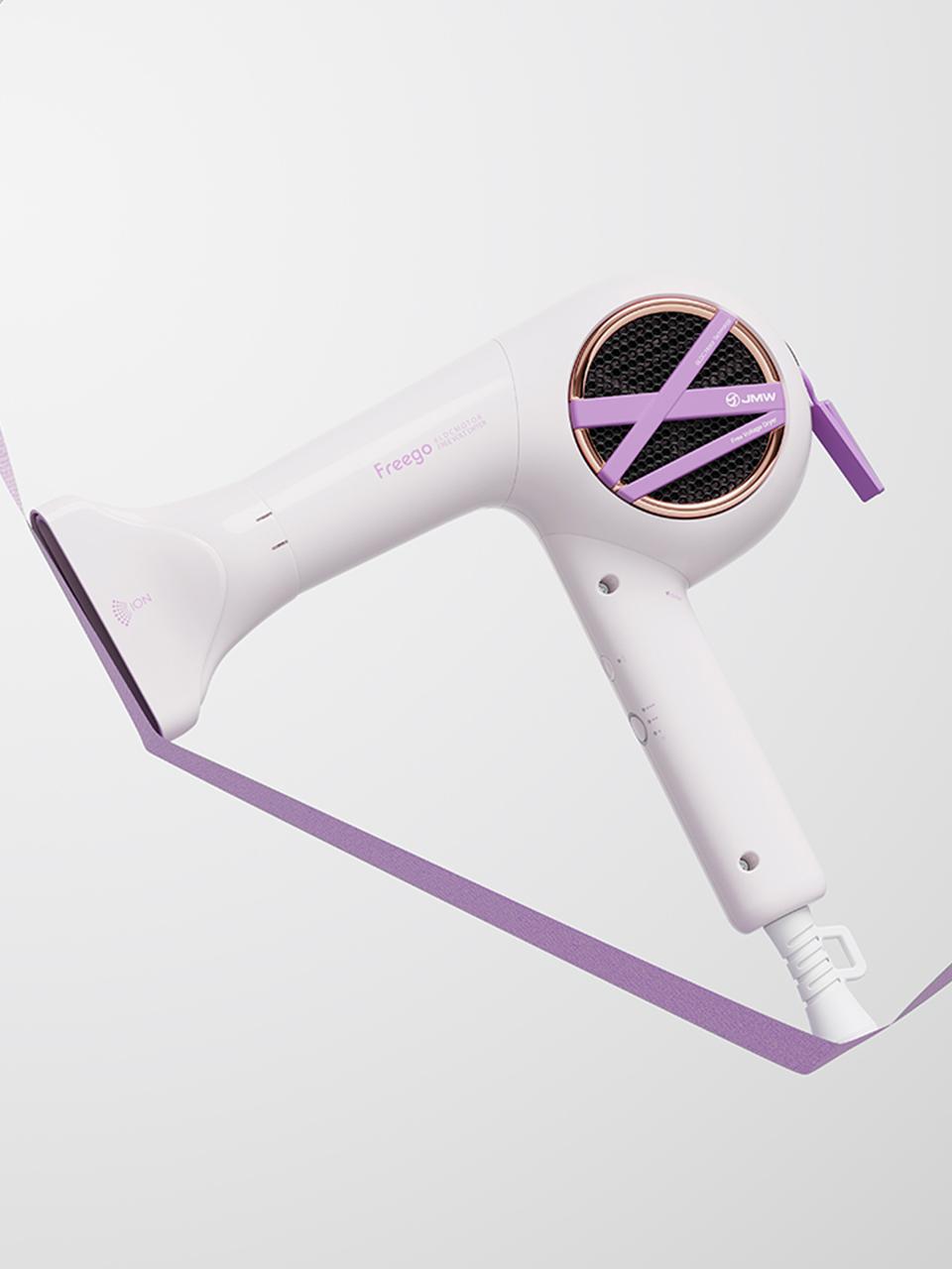 JMW 2025 Global Use Free Voltage Foldable Frigo Hair Dryer