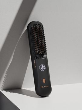 JMW Volume On Wireless Brush Hair Iron