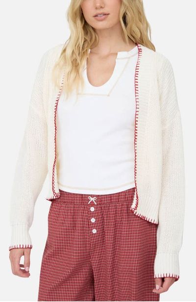 J.O.A. J.O.A. American Flag Cardigan