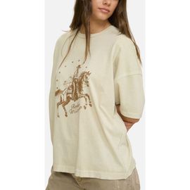 J.O.A. J.O.A. Roderro Western Relaxed Cotton T-Shirt