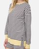 J.O.A. J.O.A. Striped Rib Short Set - 3