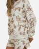 J.O.A. J.O.A. Western Graphic Cotton Blend Top & Shorts Set - 3