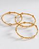 Joanna Laura Constantine Pearl Bangles, Set of 3 - 1