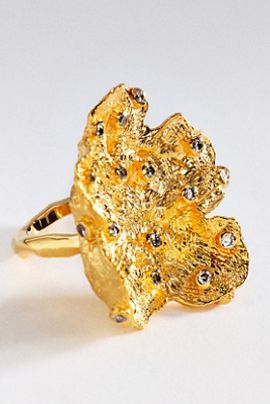 Joanna Laura Constantine Statement Floral Ring