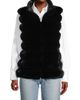 Jocelyn Women's Plush Reversible Faux Fur Vest - 3