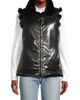 Jocelyn Women's Plush Reversible Faux Fur Vest - 6