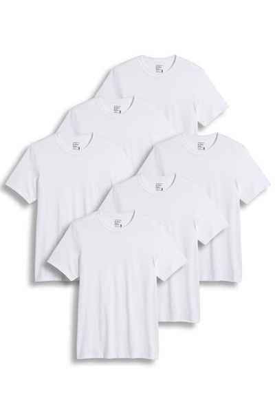 Jockey Jockey Men's 100% Cotton Classic Crew Neck Undershirt - 6 Pack