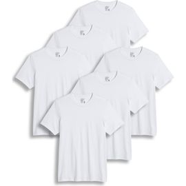 Jockey Jockey Men's Big & Tall 100% Cotton Classic Crew Neck Undershirt- 6 Pack