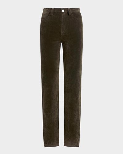 Joe & apos;s Jeans Margot Faux-Suede Slim-Fit Pants