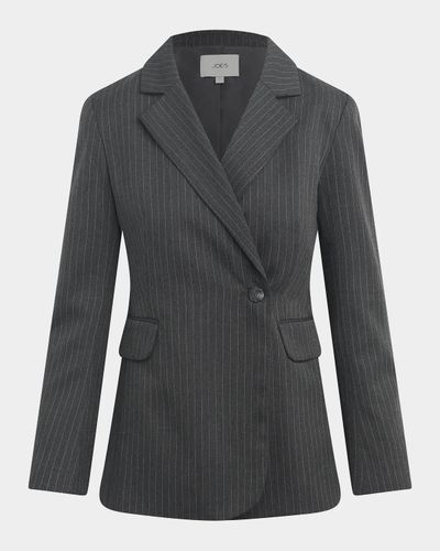 Joe & apos;s Jeans Mecah Pinstripe Double-Breasted Blazer