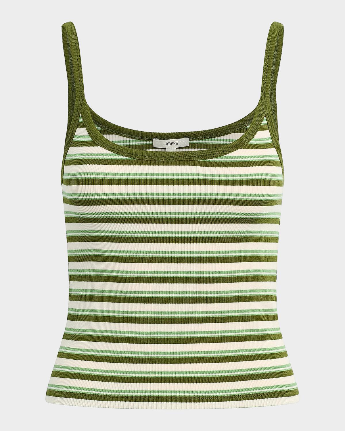 Joe & apos;s Jeans Striped Cotton-Blend Cami