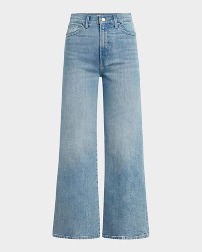 Joe & apos;s Jeans The Blake High-Rise Cropped WIde-Leg Denim Jeans
