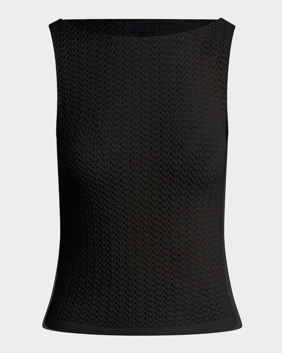 Joe & apos;s Jeans The Crochet Boat-Neck Tank Top