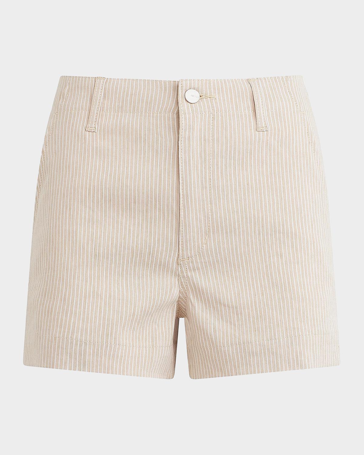 Joe & apos;s Jeans The Karter Striped Linen-Blend Shorts