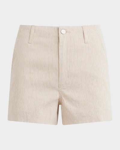 Joe & apos;s Jeans The Karter Striped Linen-Blend Shorts