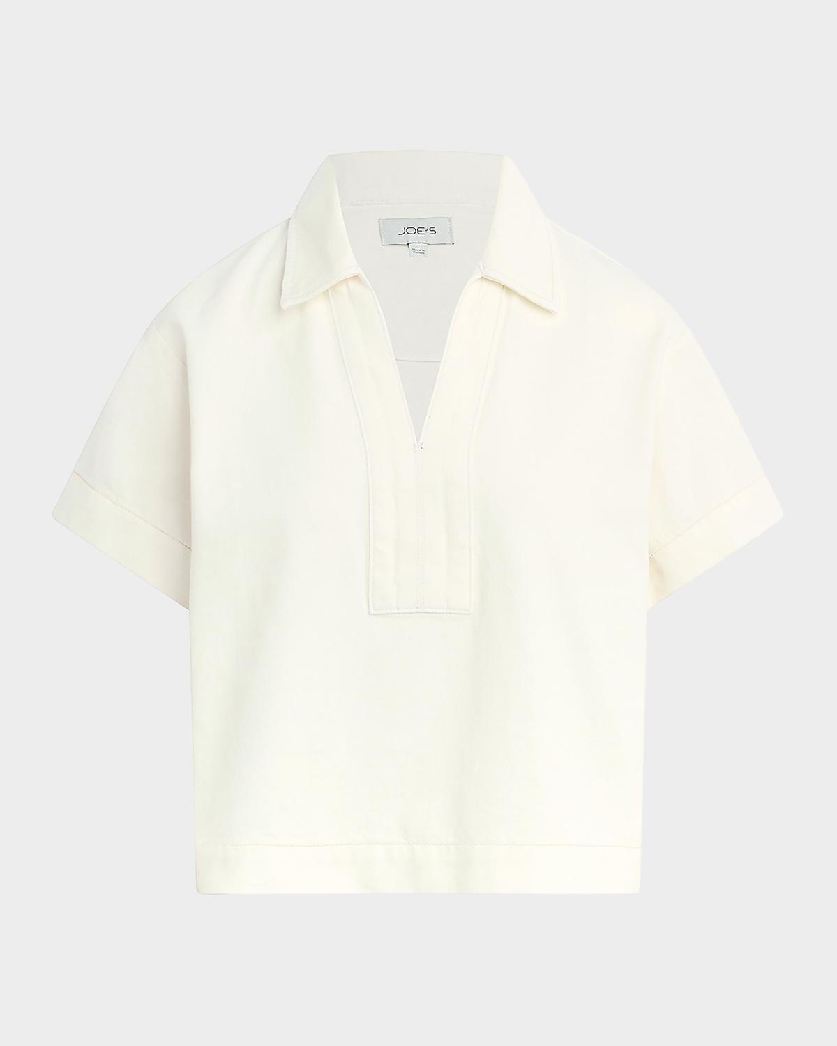 Joe & apos;s Jeans The Lillian Denim Popover Cotton Shirt