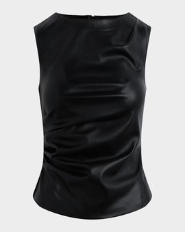 Joe & apos;s Jeans The Meg Faux Leather Top