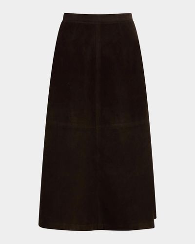 Joe & apos;s Jeans The Tavi Vegan Suede Midi-Skirt