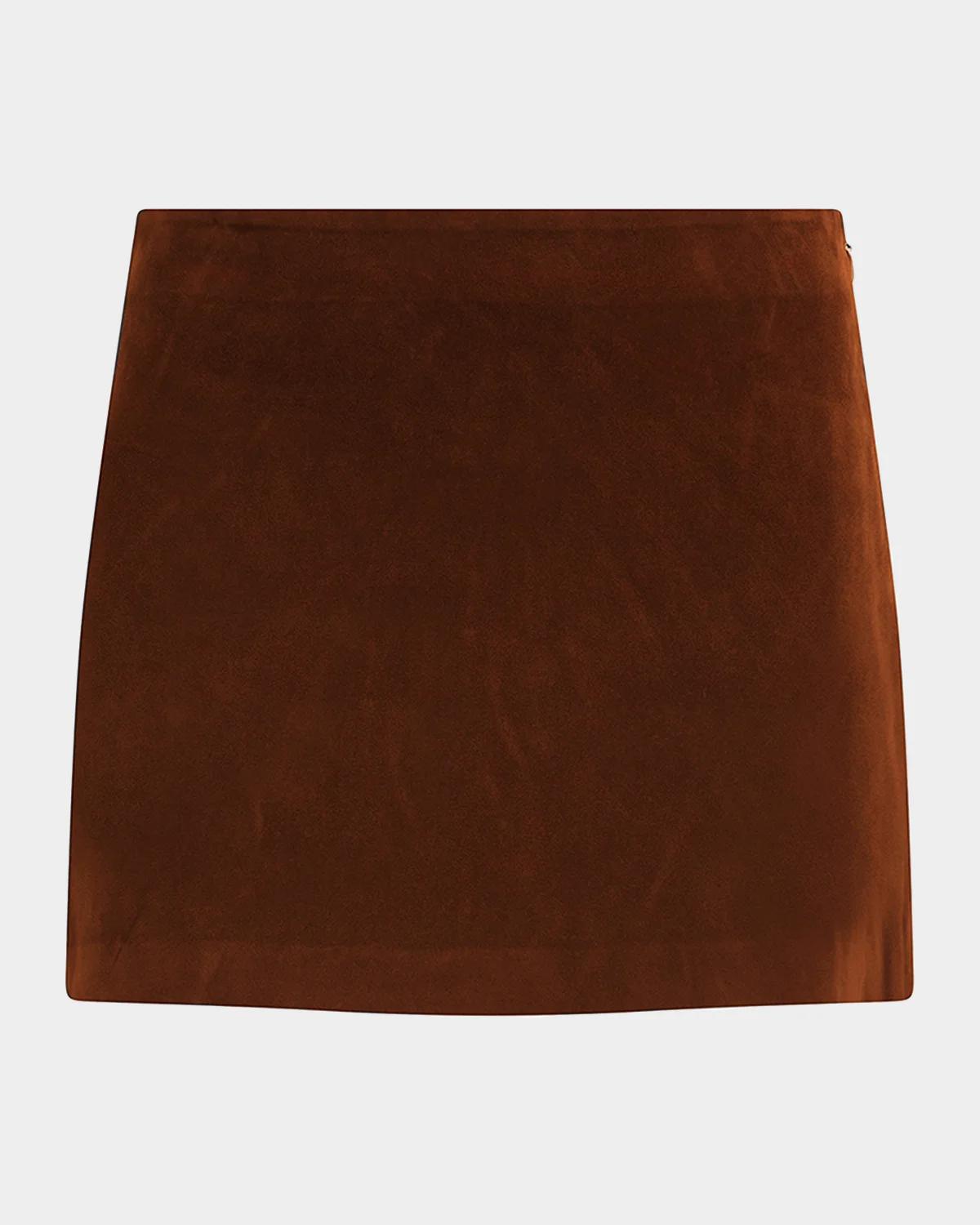 Joe & apos;s Jeans Vegan Suede Miniskirt